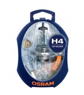 Комплект галогенных автоламп. OSRAM CLK H4