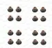 Сальник клапана (компл.) BMW N42/N46 (16PCS) (выр-во) Payen HR5086 (фото 1)