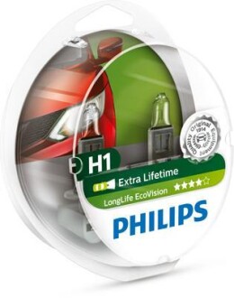 Автолампа галогенова 55W PHILIPS 12258LLECOS2