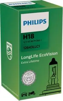 Автомобільна лампа 1шт. PHILIPS 12643LLC1