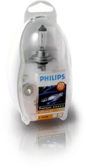 Лампа фарная (набор) H7 12V 55W PX26d (выр-во) PHILIPS 55474EKKM