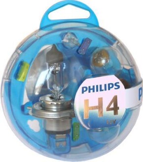 Комплект галогенных автоламп. PHILIPS 55718EBKM