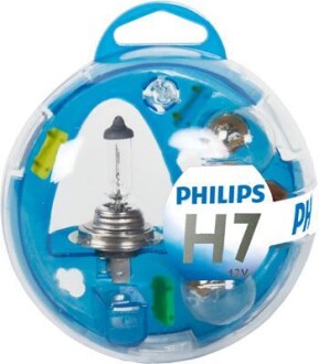 Комплект галогенных автоламп. PHILIPS 55719EBKM