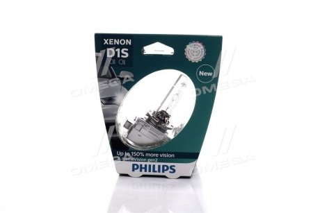 Лампа ксеноновая D1S X-treme Vision 85В, 35Вт, PK32d-2 4800К+/-600К (выр-во) PHILIPS 85415XV2S1