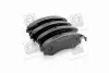 Колодка тормозов. диск. SSANGYONG NEW KORANDO(KJ) (выр-во PARTS-MALL) PMC PKA-002 (фото 2)