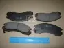 Колодки тормозные дисковые (выр-во PARTS-MALL) PMC PKA-043 (фото 1)