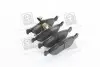 Колодка тормозов. диск. KIA SEPHIA-II (выр-во PARTS-MALL) PMC PKB-005 (фото 4)