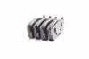 Колодка тормозов. диск. CHEVROLET LACETTI задн. (выр-во PARTS-MALL) PMC PKC-E16 (фото 2)