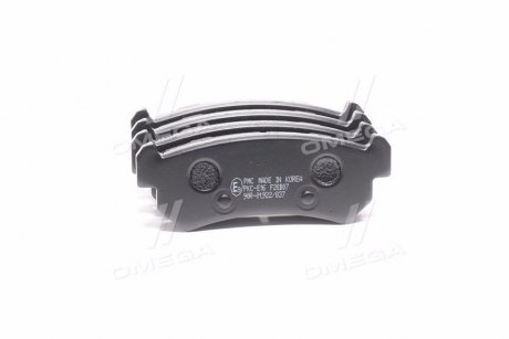 Колодка гальм. диск. CHEVROLET LACETTI задн. (PARTS-MALL) PMC PKC-E16