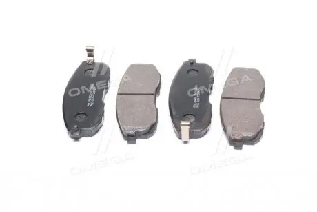 Колодка тормозов. диск. NISSAN TIIDA(C11X) 07- (выр-во PARTS-MALL) PMC PKE-005