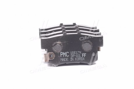 Колодки тормозные дисковые (выр-во PARTS-MALL) PMC PKJ-004