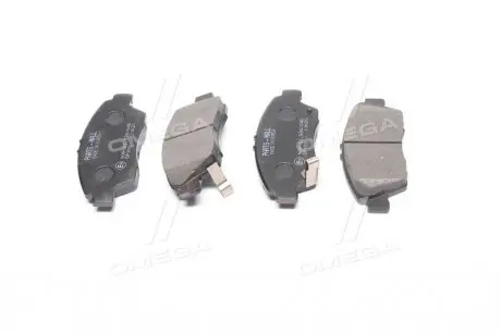 Колодки тормозные дисковые HONDA CIVIC передн. (выр-во PARTS-MALL) PMC PKJ-E05