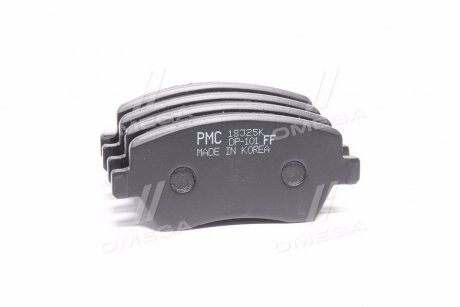 Колодка тормозов. диск. NISSAN JUKE 10- (выр-во PARTS-MALL) PMC PKW-013