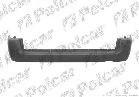 Бампер задній, CITROEN BERLINGO Polcar 235096-J