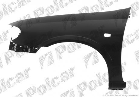 Крыло переднее левое, NISSAN ALMERA, 03- Polcar 275701