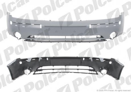 Бампер передній, FORD MONDEO, 00-03 Polcar 321807