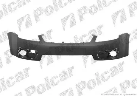 Бампер передній, F. FOCUS C-MAX, 04- Polcar 323507