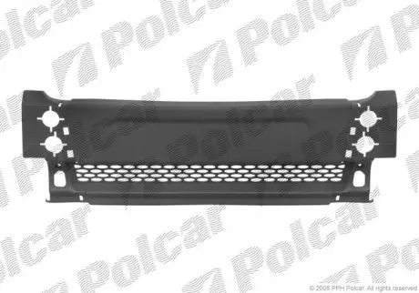 Бампер передній, FORD TRANSIT, 01- Polcar 324707-2