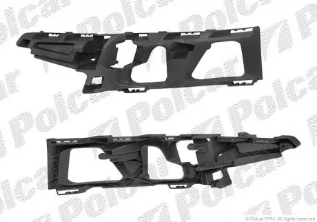 Кронштейн бампера лівий, MONDEO, 03.10- Polcar 32D107-5