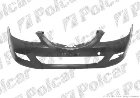 Бампер передній, MAZDA 6, 02-07 Polcar 4519071J