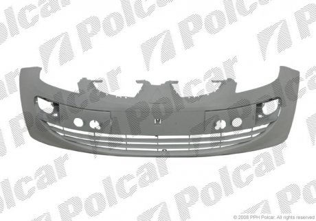 Бампер передній, COLT 08.04-10.08 Polcar 524107-1