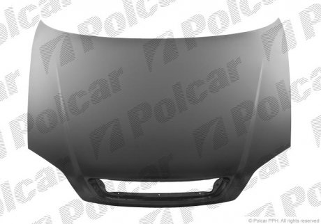 Капот, OPEL ASTRA II 3.98- Polcar 550803