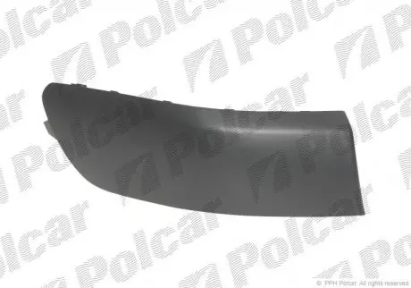 Накладка бамперу ліва, PEUGEOT 307, 01- Polcar 571096-7
