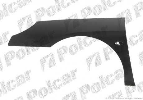 Крыло переднее левое, PEUGEOT 407, 04- Polcar 574801-J