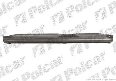 Порог правый, SKODA OCTAVIA 96- Polcar 692042