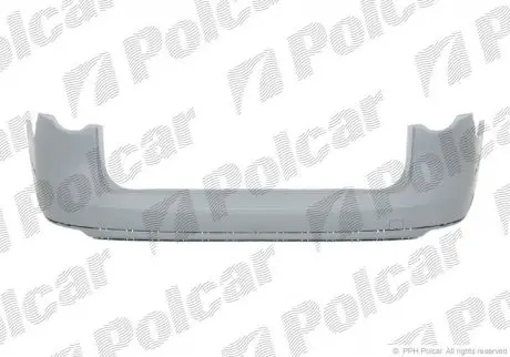 Бампер задний, PASSAT, SDN+KOMBI (B6 Polcar 9555962J