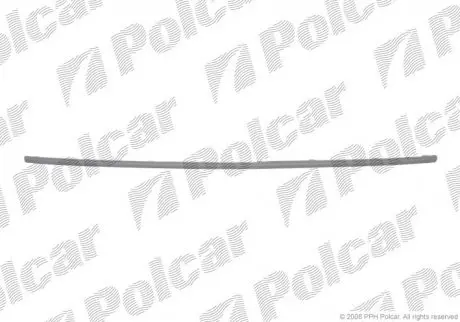 Молдинг бампера серединна, vwMULTIVAN.(T5),04- Polcar 956807-9