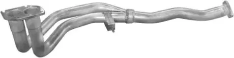 Глушник, алюміній. сталь, передн. частина Opel Astra 1.8 07-91-95/1.8 92-95/ POLMOSTROW 17.423