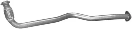 Глушник, алюміній. сталь, передн. частина Opel Astra F/Vectra A 1.7TD POLMOSTROW 17.429