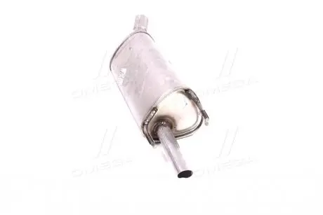 Алюм глушник. сталь, задн. частина Opel Corsa B 1.2/1.5D/TD kat 93- POLMOSTROW 17.42