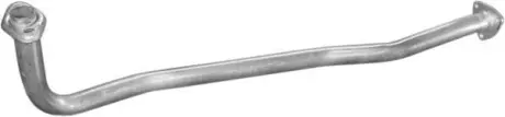 Алюм глушник. сталь, передн. частина Opel Astra F/Vectra A 1.4/1.6i 88-96 POLMOSTROW 17.526
