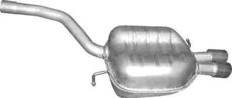 Глушник задн. VOLKSWAGEN PASSAT 2.0 D (oe 3С0253609BR) POLMOSTROW 30.54