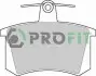 Гальмівні колодки. PROFIT 5000-0222 (фото 1)