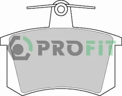 Колодки тормозные. PROFIT 5000-0222