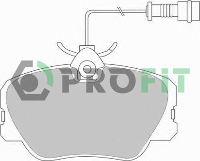 Колодки тормозные. PROFIT 5000-0415