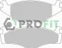 Колодки тормозные. PROFIT 5000-0419 (фото 1)