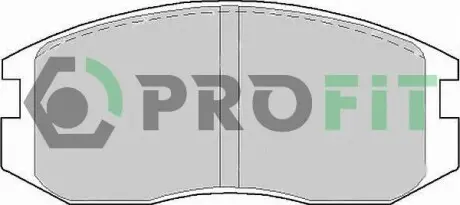 Гальмівні колодки. PROFIT 5000-0759