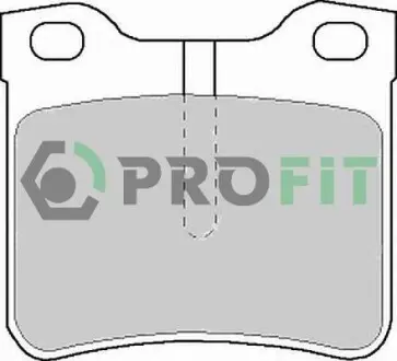 Колодки тормозные. PROFIT 5000-1044