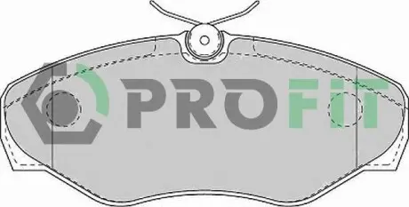 Гальмівні колодки. PROFIT 5000-1515