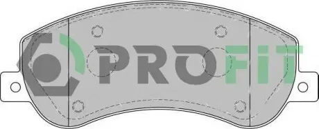 Гальмівні колодки. PROFIT 5000-1928