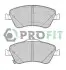 Колодки гальмівні дискові PROFIT 5000-4046 (фото 1)
