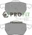 Гальмівні колодки. PROFIT 5005-1717 (фото 1)