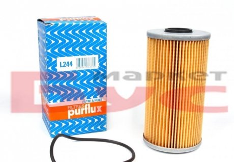 Фільтр масла BMW 3/5 2.5td 91-03/Omega B Purflux L244