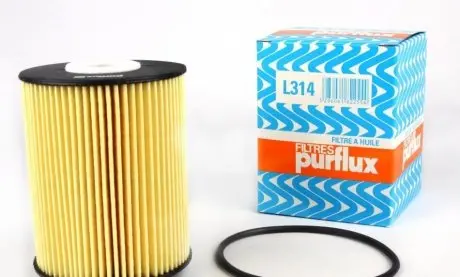Фильтр масляный Audi/VW 2.8 VR6 Purflux L314