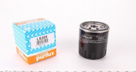 Фільтр масляний Opel 1.0-2.4i 62-00 (бензин) Purflux LS205