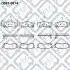 Колодки гальмівні передні дискові Q-fix Q0930014 (фото 3)